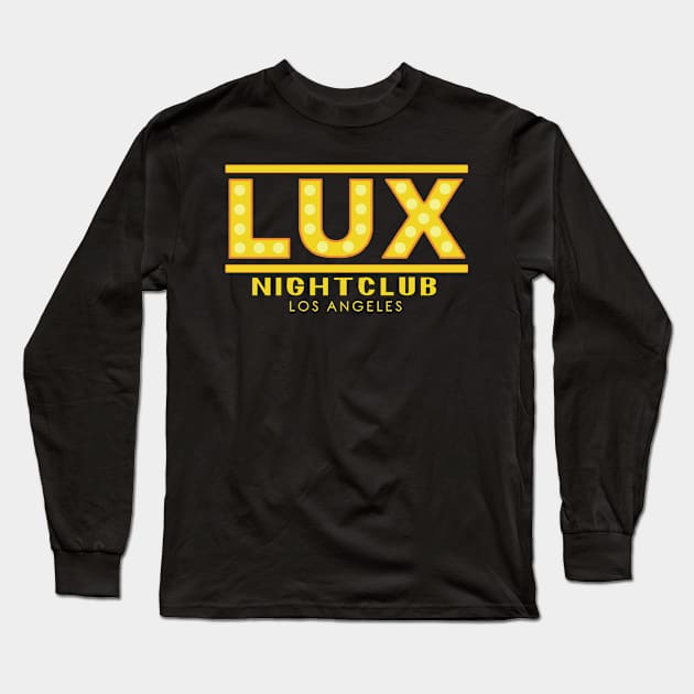 Lucifer Lux Los Angeles Nightclub Dance Girls LA Star Long Sleeve T-Shirt by thedoomseed